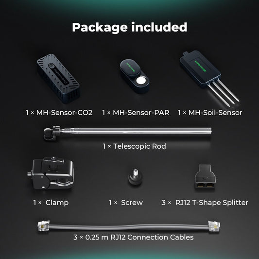Mars Hydro iControl Ultimate Set - Smart Grow Controller inkl. CO2-, PAR- & Boden-Sensoren