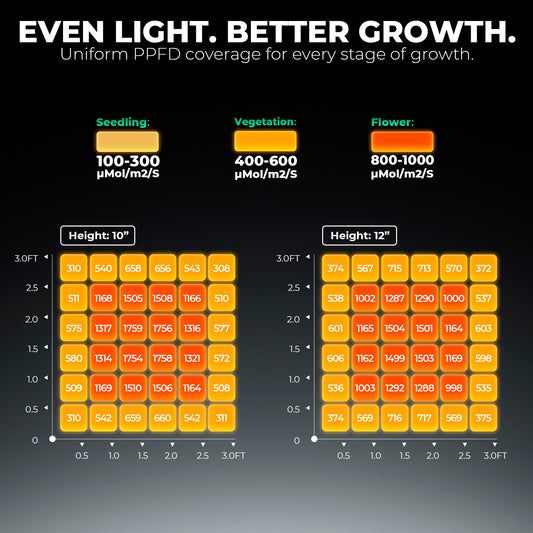 LED MARS HYDRO FC3000 300w Bridgelux 3030 & OSRAM