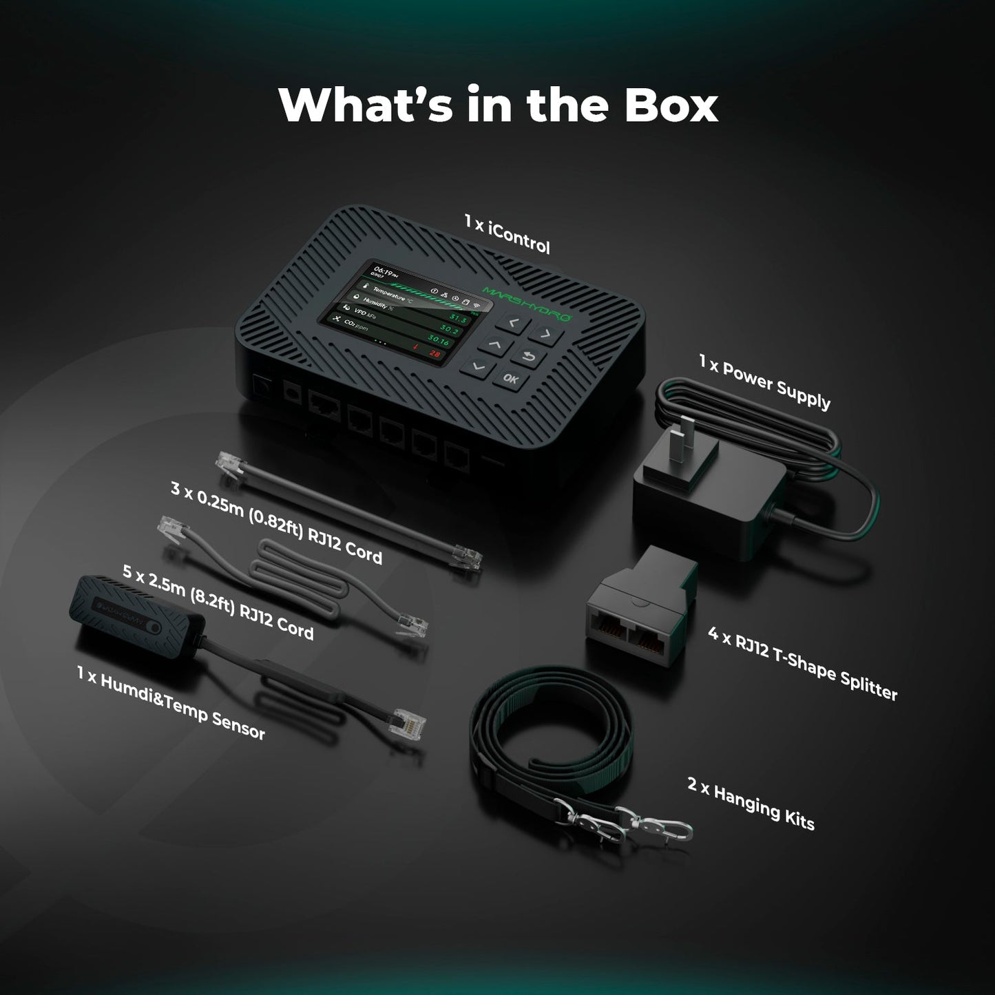 Mars Hydro iControl - Intelligenter Grow-Controller - WiFi App Steuerung & VPD Automatisierung