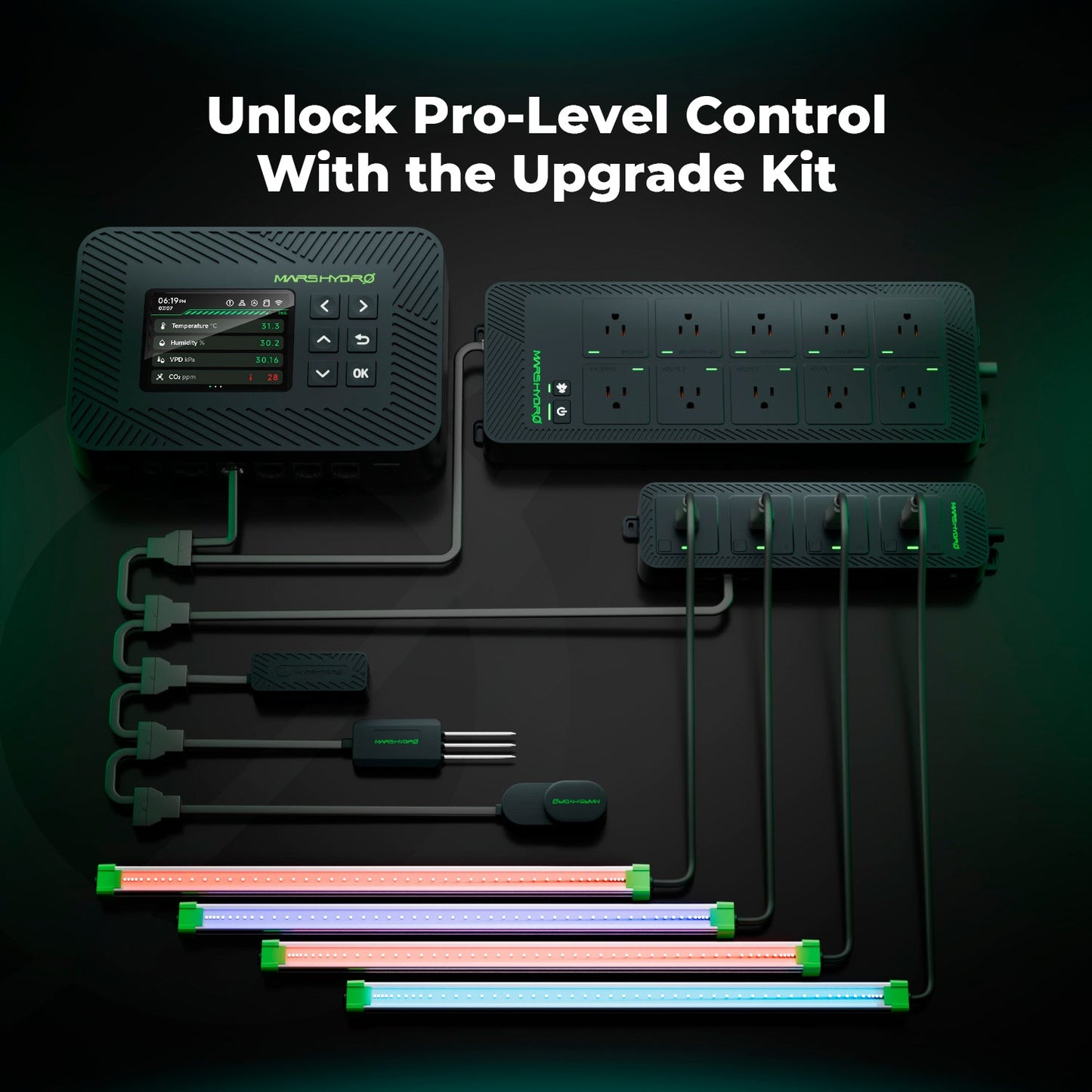 Mars Hydro iControl - Intelligenter Grow-Controller - WiFi App Steuerung & VPD Automatisierung