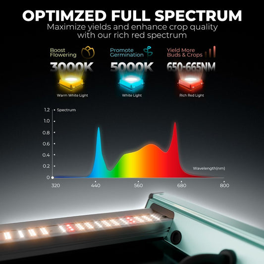 LED MARS HYDRO FC6500 730w Bridgelux 3030 & OSRAM