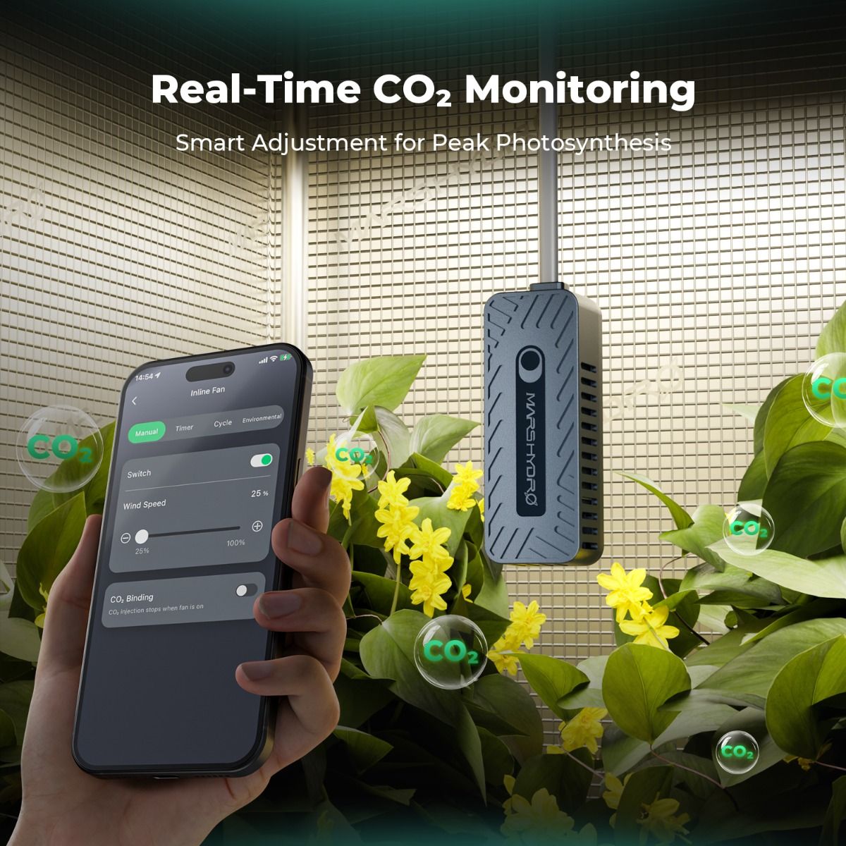 Mars Hydro iControl Ultimate Set - Smart Grow Controller inkl. CO2-, PAR- & Boden-Sensoren