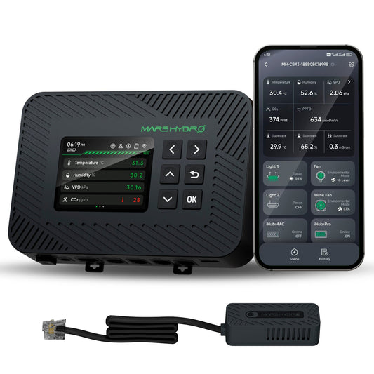 Mars Hydro iControl Ultimate Set - Smart Grow Controller inkl. CO2-, PAR- & Boden-Sensoren