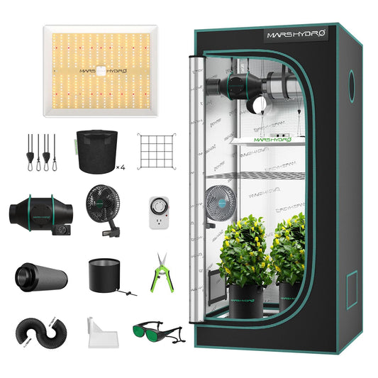 Mars Hydro TS1000 Smart Growzelt Komplett-Set – Der Bestseller für maximale Effizienz