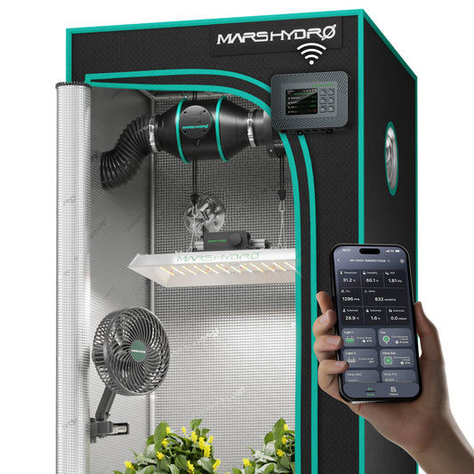 Mars Hydro TS1000 iControl Smart Set – Intelligente Automatisierung für 80x80 cm