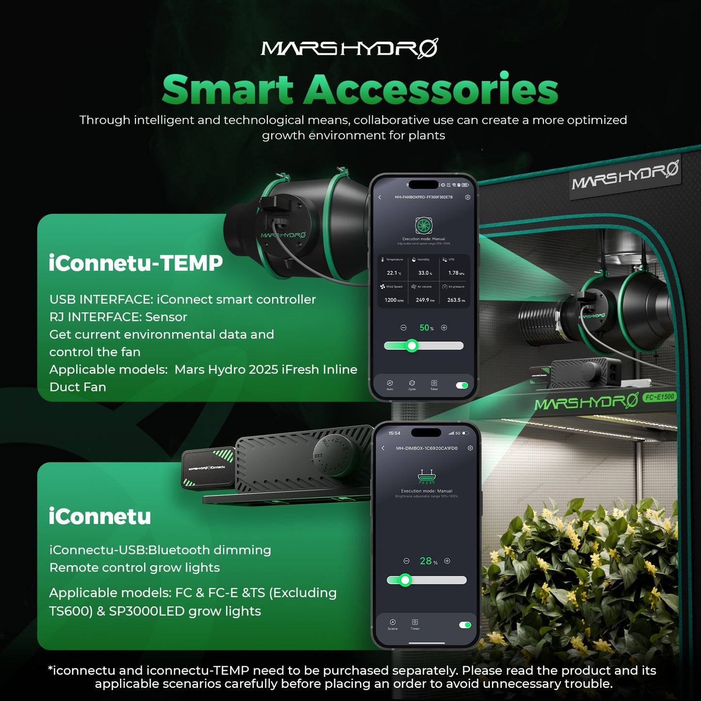 Mars Hydro iConnectu – Machen Sie Ihr Setup Smart (MarsPro App Steuerung)