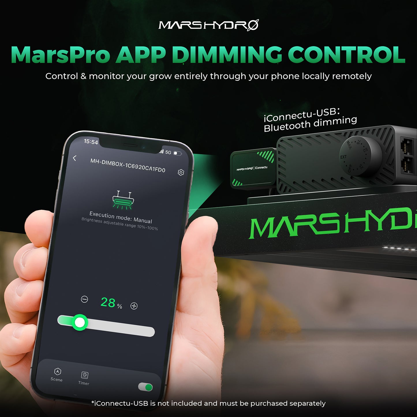 Mars Hydro iConnectu – Machen Sie Ihr Setup Smart (MarsPro App Steuerung)