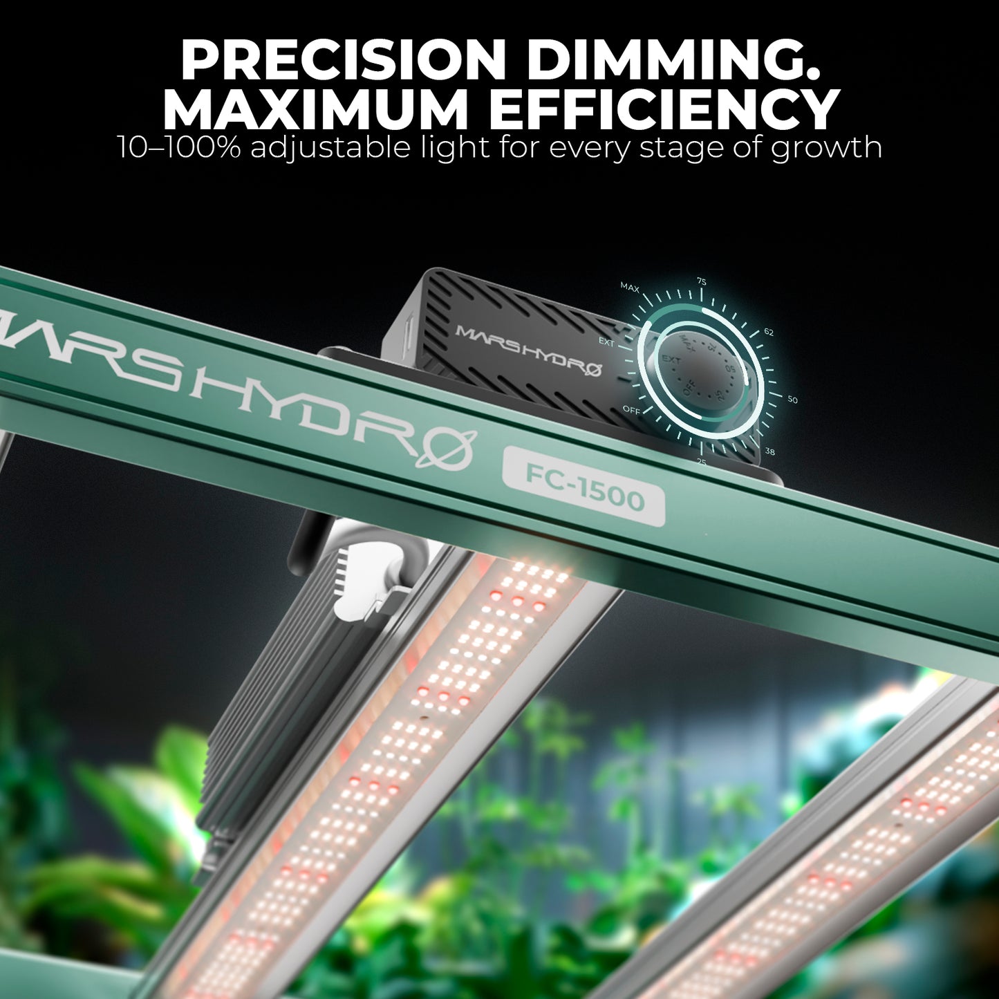 LED MARS HYDRO FC1500 150w Bridgelux 3030 & OSRAM