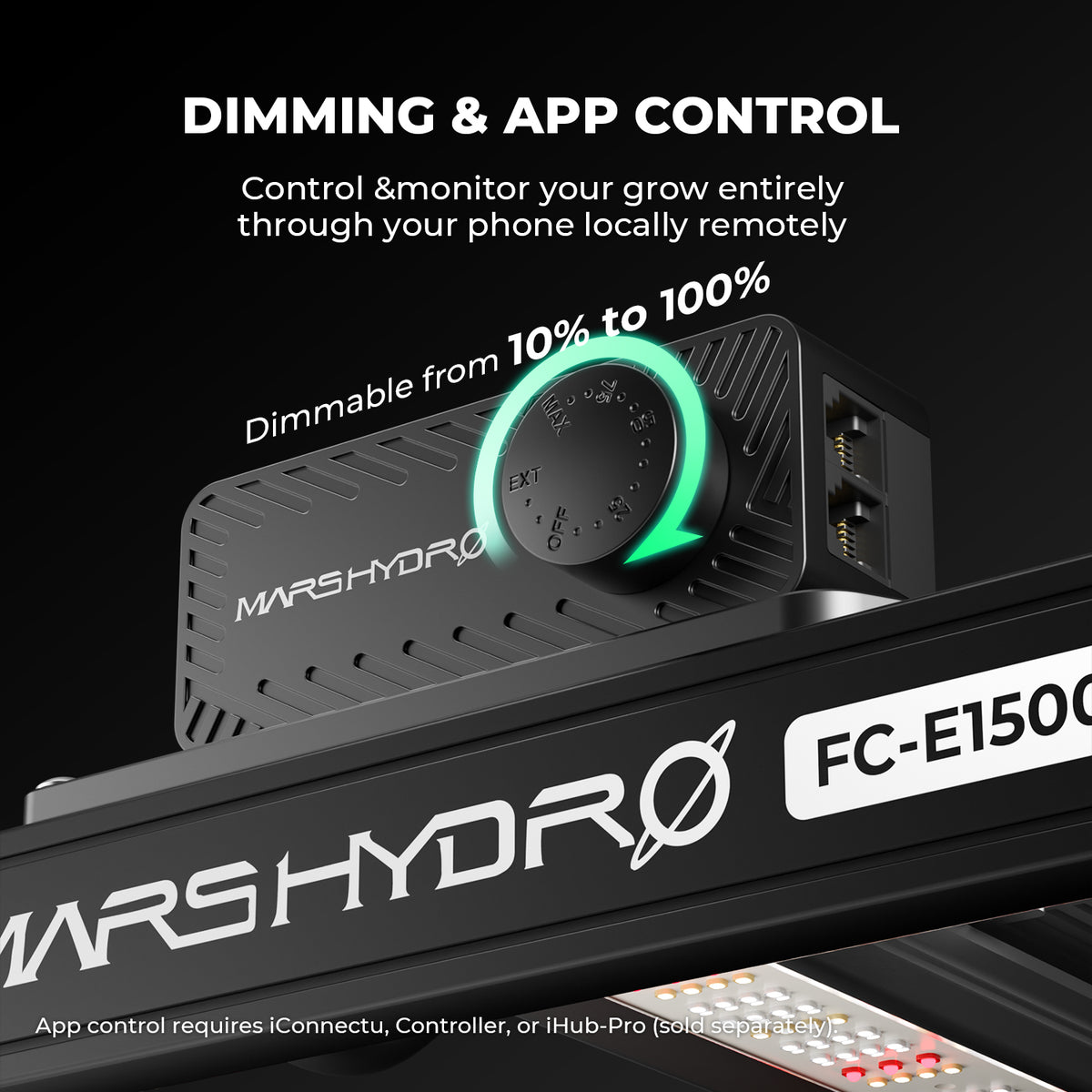 Mars Hydro FC-E6500 Complete Grow Tent Kits | 730W LED Grow Light + 150x150cm Indoor Tent + 6″ Ventilation System