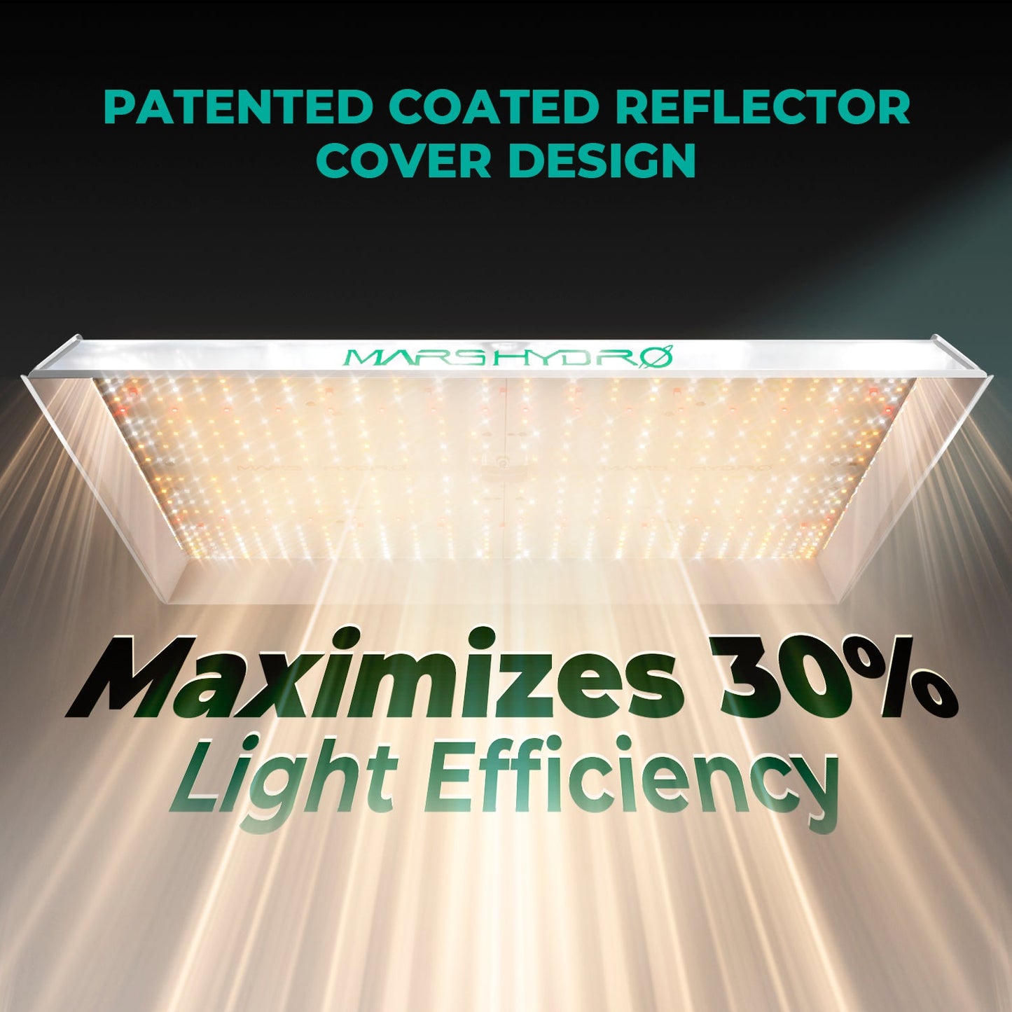 Mars Hydro TSW2000 LED Grow Lampe - 300W Quantum Board - Full Spectrum & Dimmer